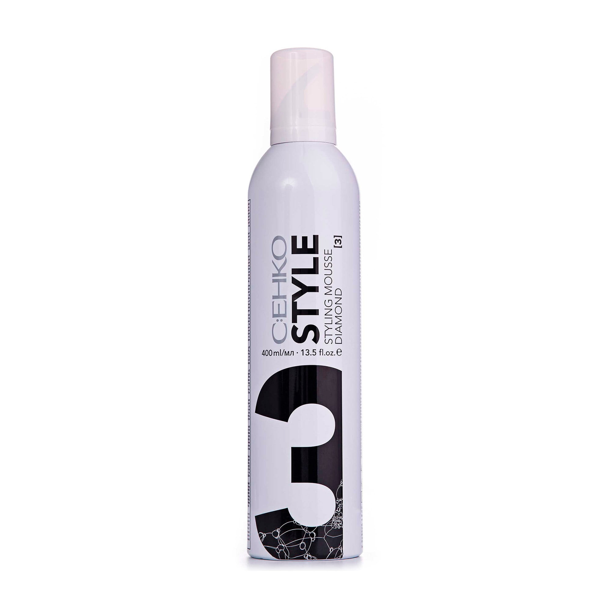 Піна для укладання волосся С:ЕНКО Style Styling Mousse Diamond 3 Strong Hold, 400 мл